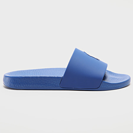 Polo Ralph Lauren - Claquettes Polo Slide Bleu Roi