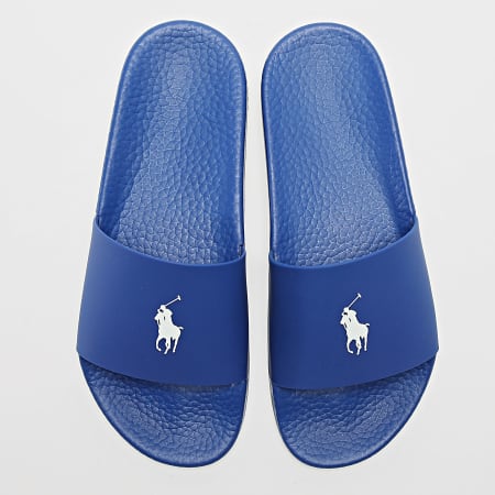 Polo Ralph Lauren - Scarpe Polo Slide Court Blu Reale