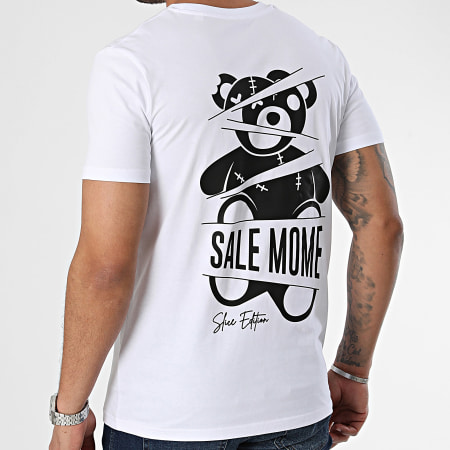 Sale Môme Paris - Tee Shirt Nounours Slice Edition Blanc