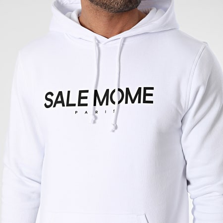 Sale Môme Paris - Sweat Capuche Nounours Slice Edition Blanc