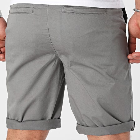 Solid - Pantalones cortos Bishop Chino 21106875 Gris