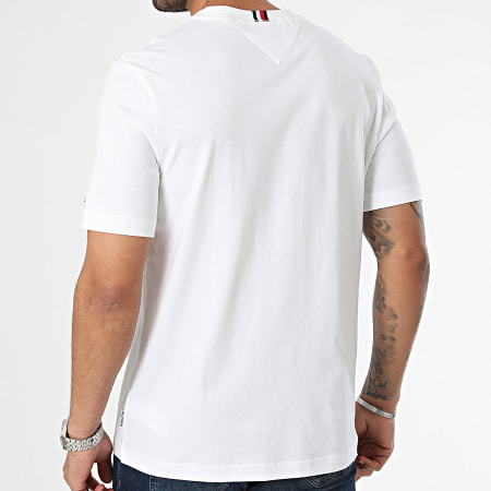 Tommy Hilfiger - Tee Shirt Monotype Box 4373 Blanc