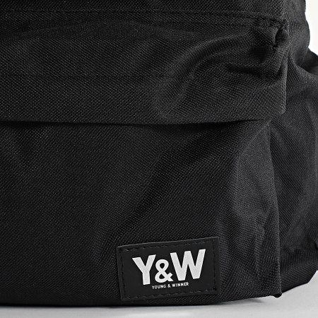 Y et W - Mochila Reversible Back Pack Negro Floral