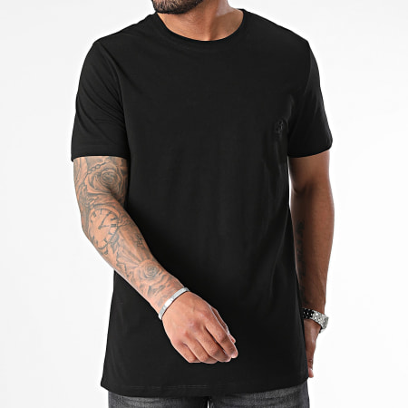 BOSS - Conjunto de camiseta y bóxer 50514999 Negro