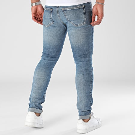 Calvin Klein - 4842 Jeans skinny in denim blu