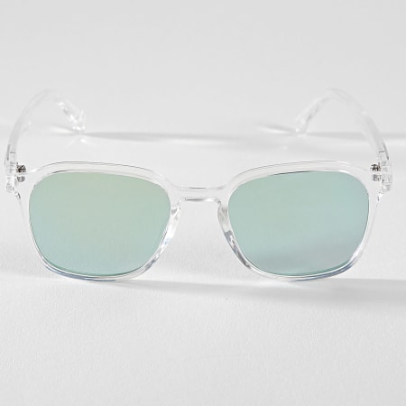 Classic Series - Gafas de sol verdes transparentes