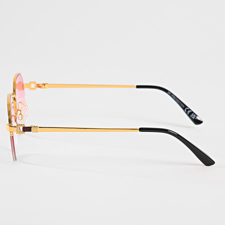 Classic Series - Gafas de sol de oro rosa