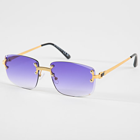 Lunette de soleil violet shop