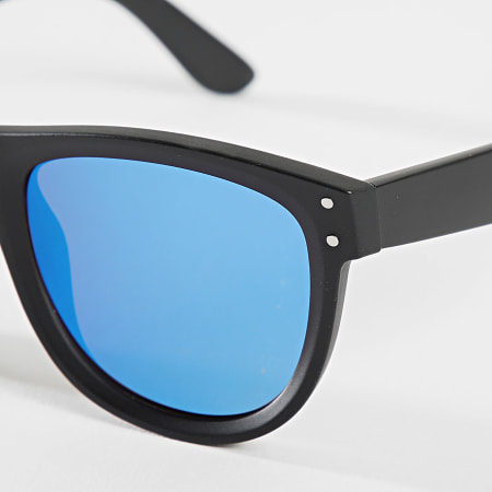 Classic Series - Gafas de sol de espejo azul negro