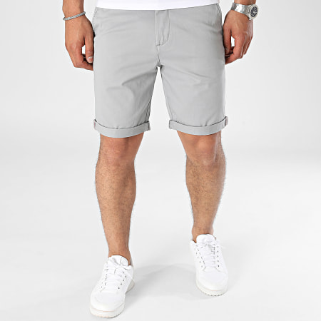 Jack And Jones - Short Chino Bowie Solid 12165604 Gris