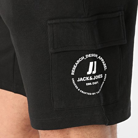 Jack And Jones - Pantalones cortos Swift Cargo 12249930 Negro