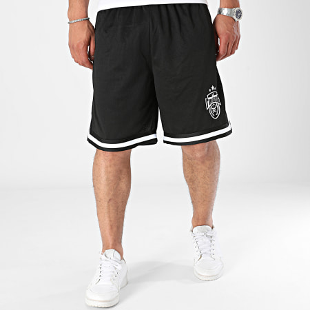 La Piraterie - All Stars Joggingshort Zwart Wit