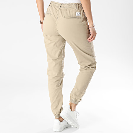 Reell Jeans - Reflex Pantalón Jogger Mujer Beige