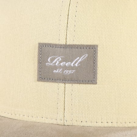 Reell Jeans - Casquette Snapback Pitchout Cap Jaune Beige