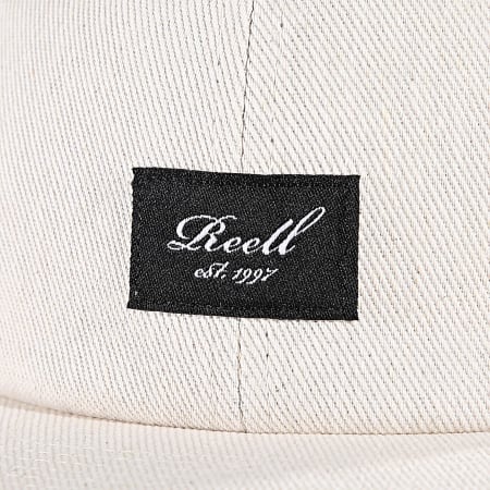 Reell Jeans - Cappello a scatto Flat 6 Beige screziato