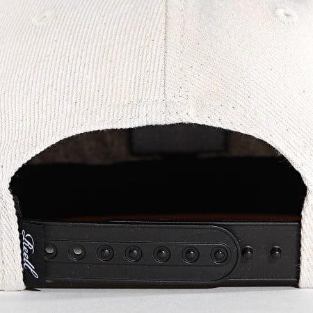 Reell Jeans - Casquette Snapback Flat 6 Beige Chiné