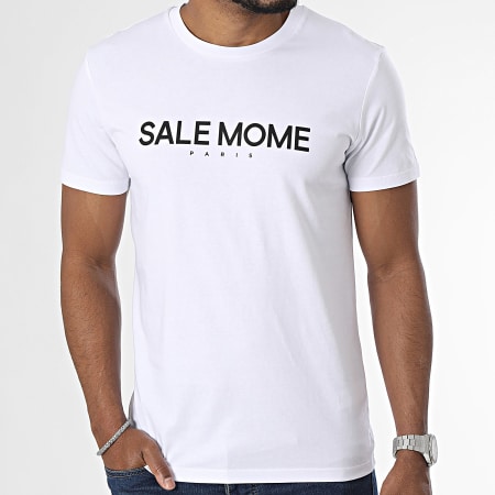 Sale Môme Paris - Camiseta Lunares Teddy Blanco