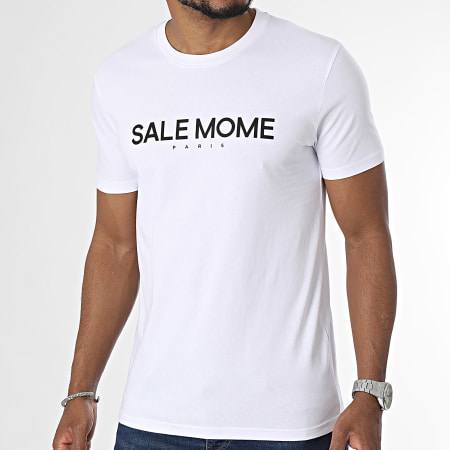 Sale Môme Paris - Camiseta Dotted Rabbit Blanco