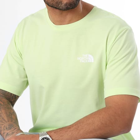 The North Face - Tee Shirt Simple Dome A87NG Vert Clair
