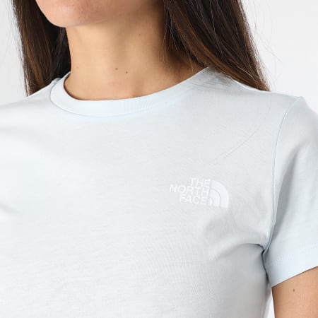 The North Face - Tee Shirt Femme Redbox A87NM Bleu Clair