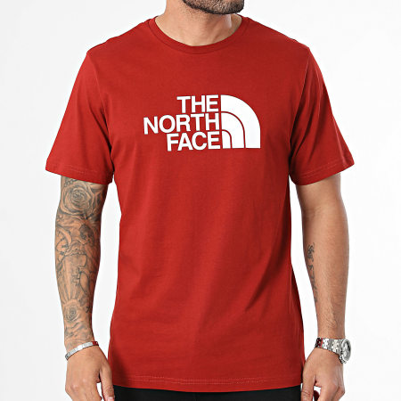 The North Face - Camiseta Easy A87N5 Burdeos