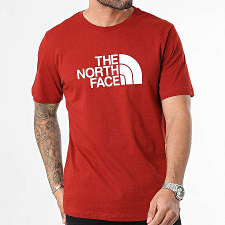 The North Face - Camiseta Easy A87N5 Burdeos