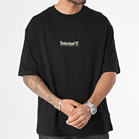Timberland - Tee Shirt Oversize Design 2 SS A65H3 Negro