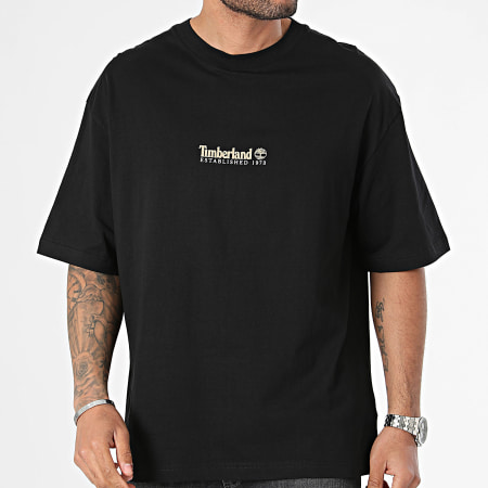 Timberland - Tee Shirt Oversize Design 2 SS A65H3 Negro