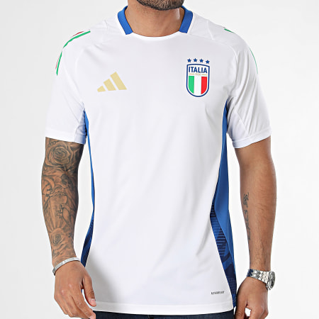 Adidas Performance - Camiseta FIGC IQ2173 Blanca