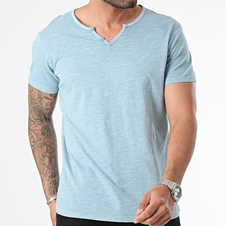 Blend - Tee Shirt 20717013 Bleu