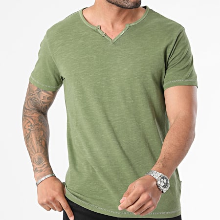 Blend - Tee Shirt 20717013 Vert Kaki