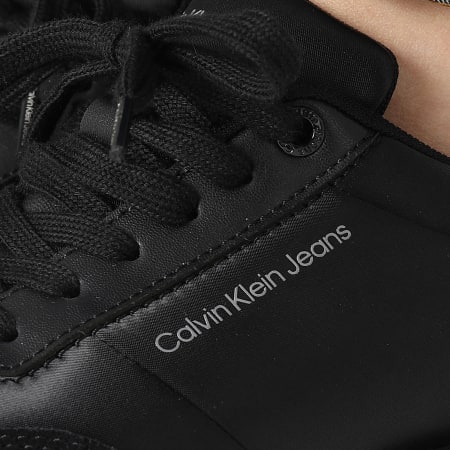 Calvin Klein - Sneakers donna Runner Low Lace Mix 1367 Nero