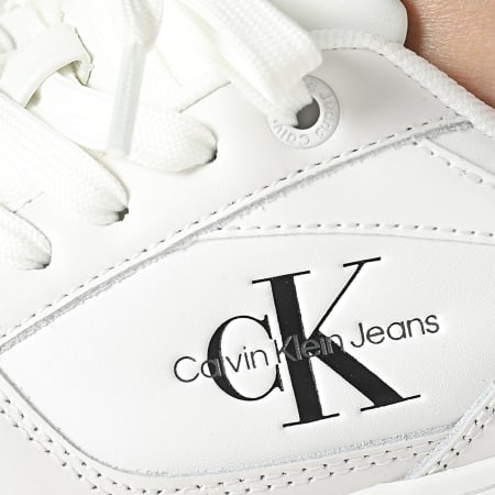 Calvin Klein - Zapatillas Mujer Chunky Cupsole Low 1410 Bright White Black