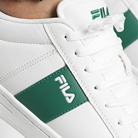 Fila - Crosscourt Line Sneakers FFM0298 Blanco Verde Verdant