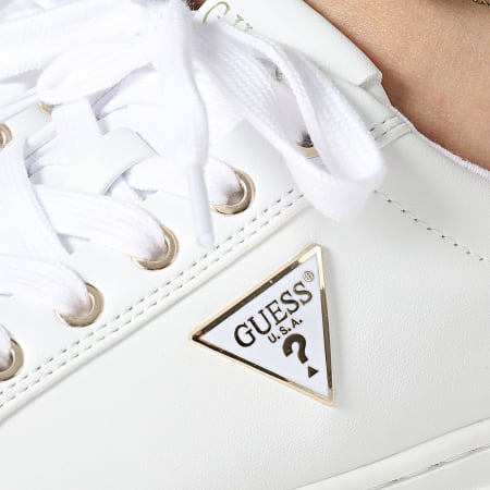 Guess - Sneakers Mujer FLGAMAELE12 Blanco Oro