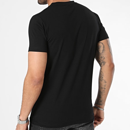 Tee-shirt Manches Courtes Helvetica Zephir Noir Pour Garçon - Modèle 7-26357 - Neuf Avec étiquettes