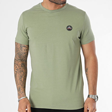 Helvetica - Camiseta 12GAIA Caqui Verde