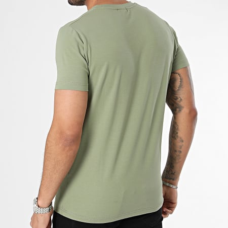 Helvetica - Tee Shirt 12GAIA Vert Kaki