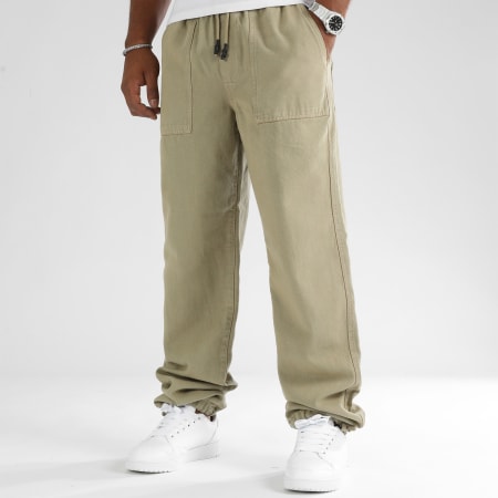 LBO - Pantalon Large Cotton Canvas 0511 Beige