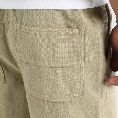 LBO - Katoen Canvas broek met wijde pijpen 0511 Beige