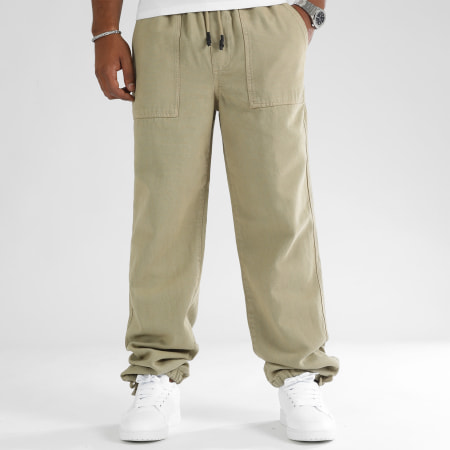 LBO - Pantalon Large Cotton Canvas 0511 Beige