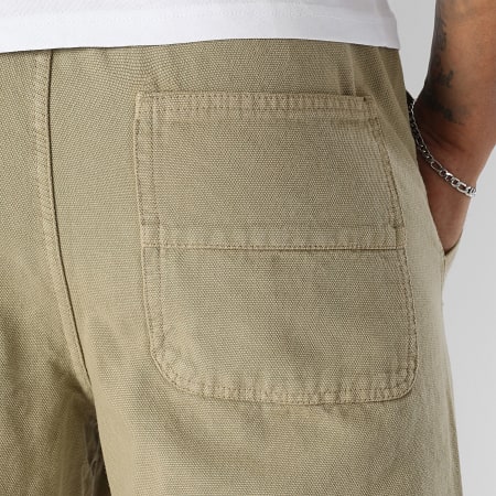 LBO - Vaqueros holgados de lona de algodón 0511 Beige