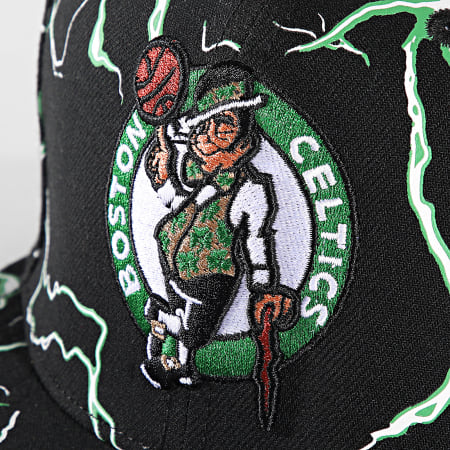 Mitchell and Ness - Cappello Snapback Storm Season Boston Celtics NBA HHSS7295 Nero
