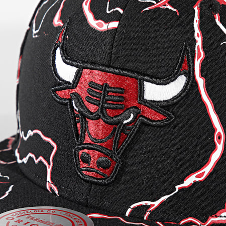 Mitchell and Ness - Temporada de tormentas Chicago Bulls NBA Snapback Cap HHSS7295 Negro