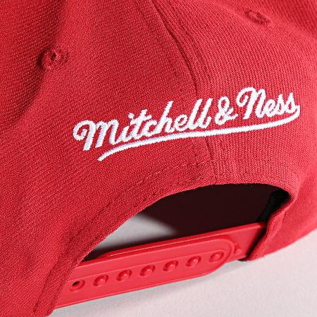 Mitchell and Ness - Casquette Snapback NBA Big Text 1 Chicago Bulls HHSS7318 Rouge