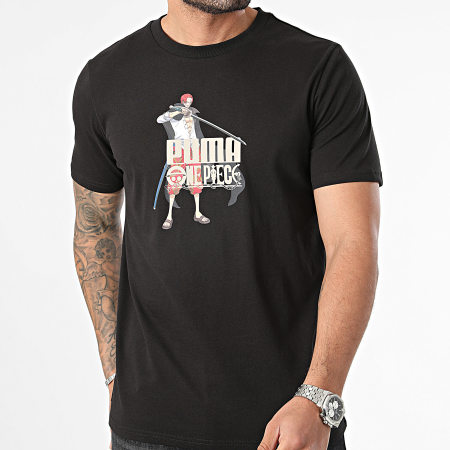 Puma - Tee Shirt Puma X One Piece Graphic 624665 Noir