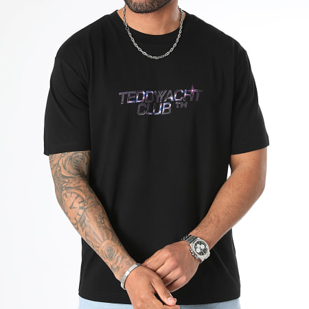 Teddy Yacht Club - Oversize Tee Shirt Large Retro Future Negro