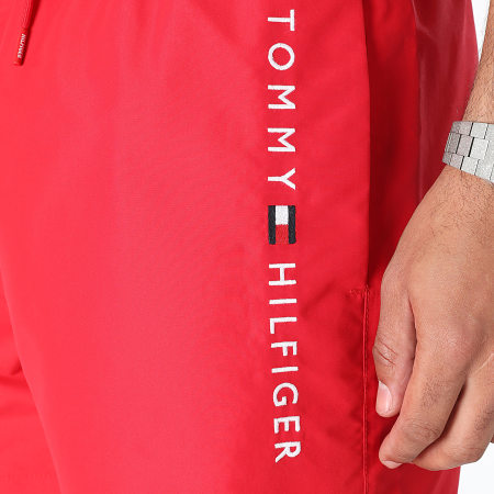Tommy Hilfiger - Pantalón corto con cordón 3258 Rojo