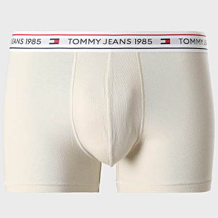 Tommy Jeans - Lot De 3 Boxers Trunk 3160 Noir Beige Vert Kaki