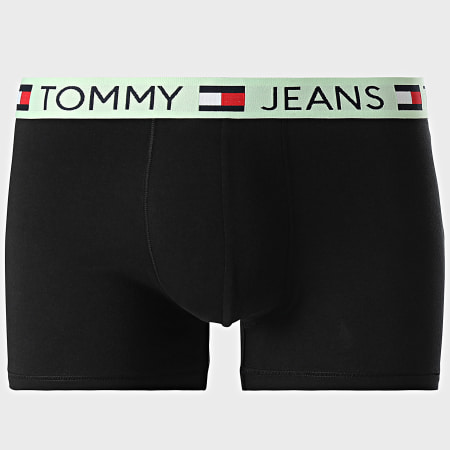 Tommy Jeans - Lot De 3 Boxers Trunk 3289 Noir Vert Clair Rose